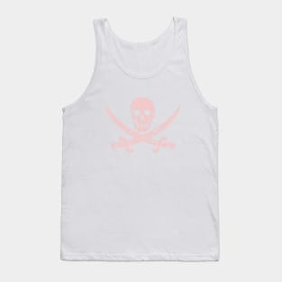 Millennial Pink Pirate Tank Top